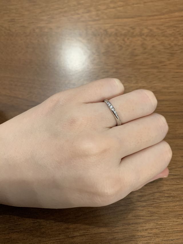 商品受け取り後、約1週間の写真です。