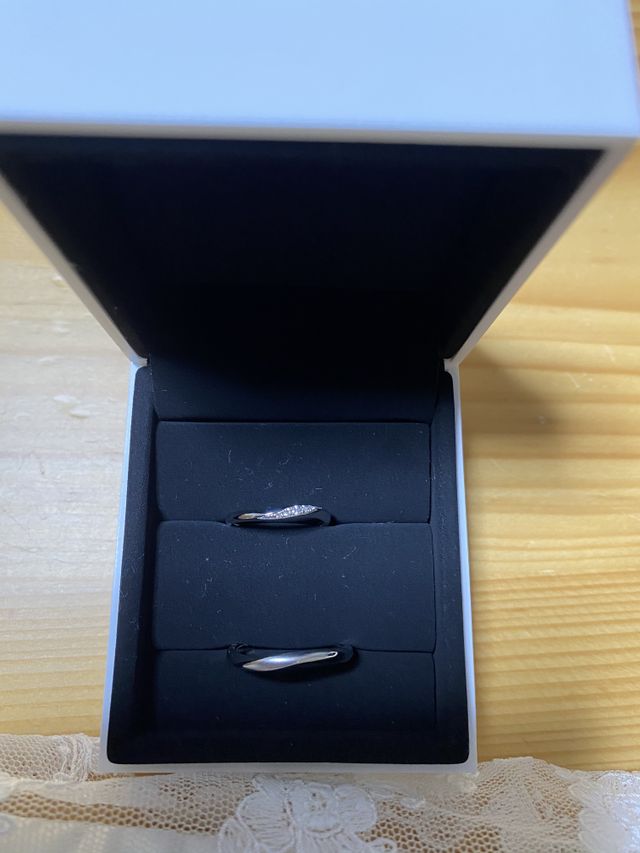 上が女性用、下が男性用。