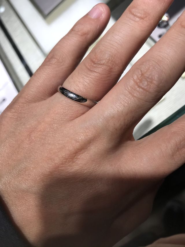 男性と女性モノ　同じデザイン