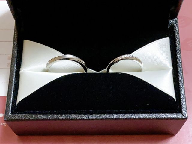 ボックスの中のリボンも素敵でした！