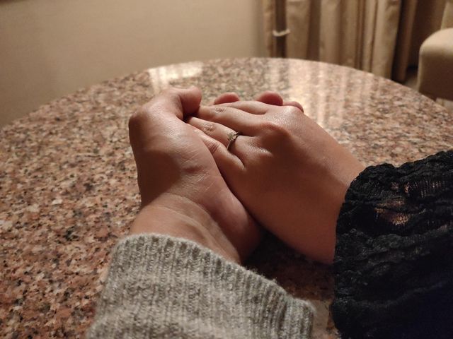 指に装着した場合です。