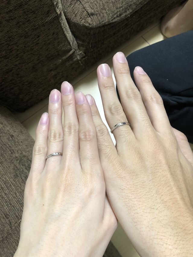 着用イメージです。