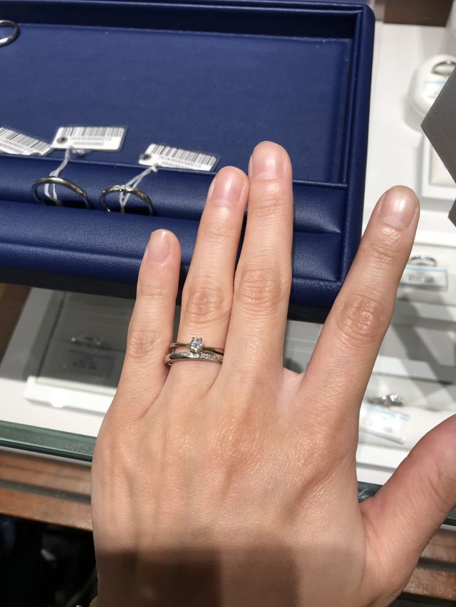 キラキラしていてとても綺麗でした。
