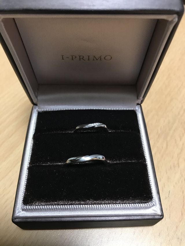 指輪とボックス