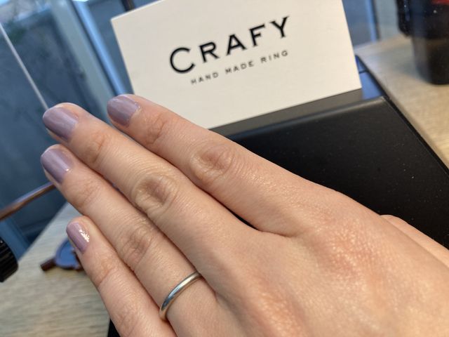 結婚指輪プラチナシンプル