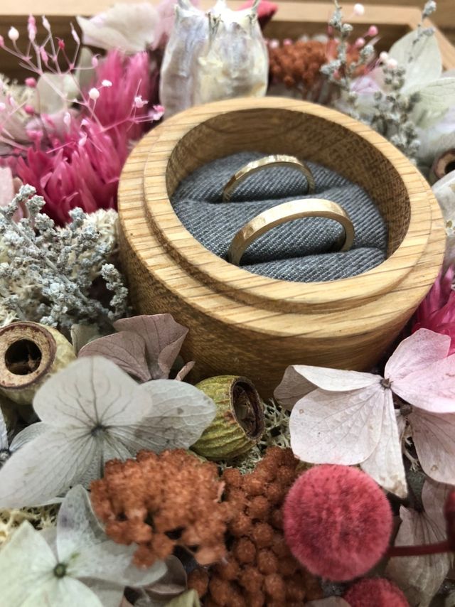 ゴールドで作りました