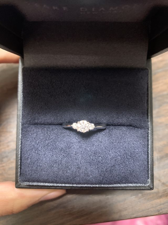 上から。
キラキラです。