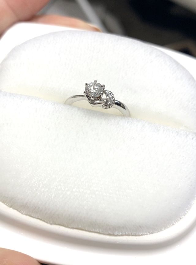 【婚約指輪・茜】