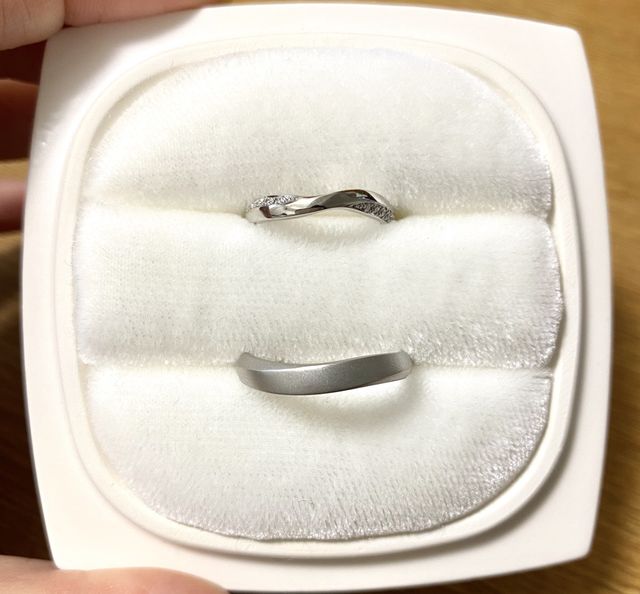 【結婚指輪・茜雲】