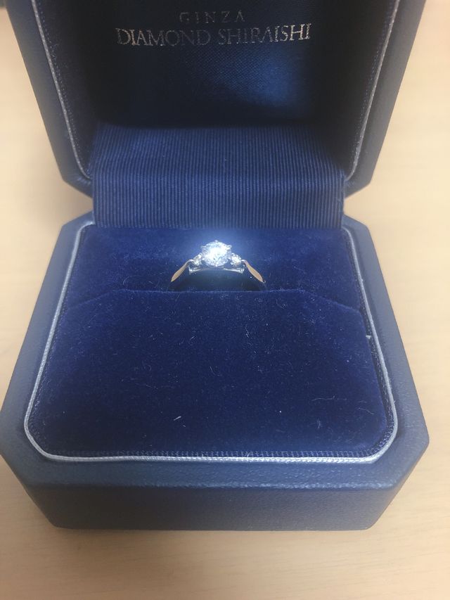 ブーケロココの婚約指輪です☺︎