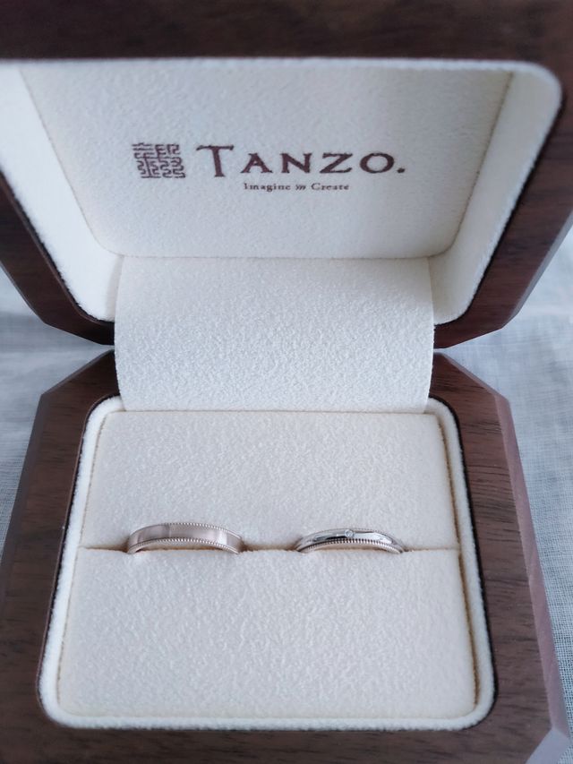 とても丈夫で着け心地も良い､素敵な指輪を作って頂けました。