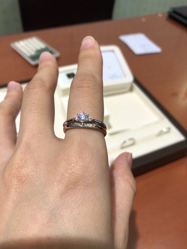 正面から見た感じです