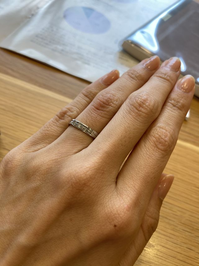 いくつか試着させてもらった中で一番いいかなと思ったもの。