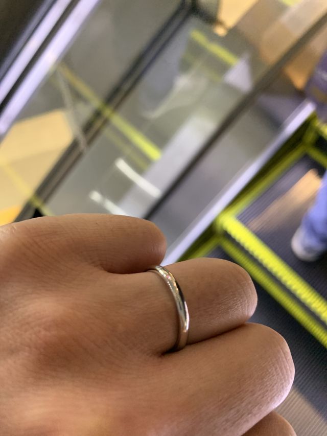 綺麗で最高の指輪です！