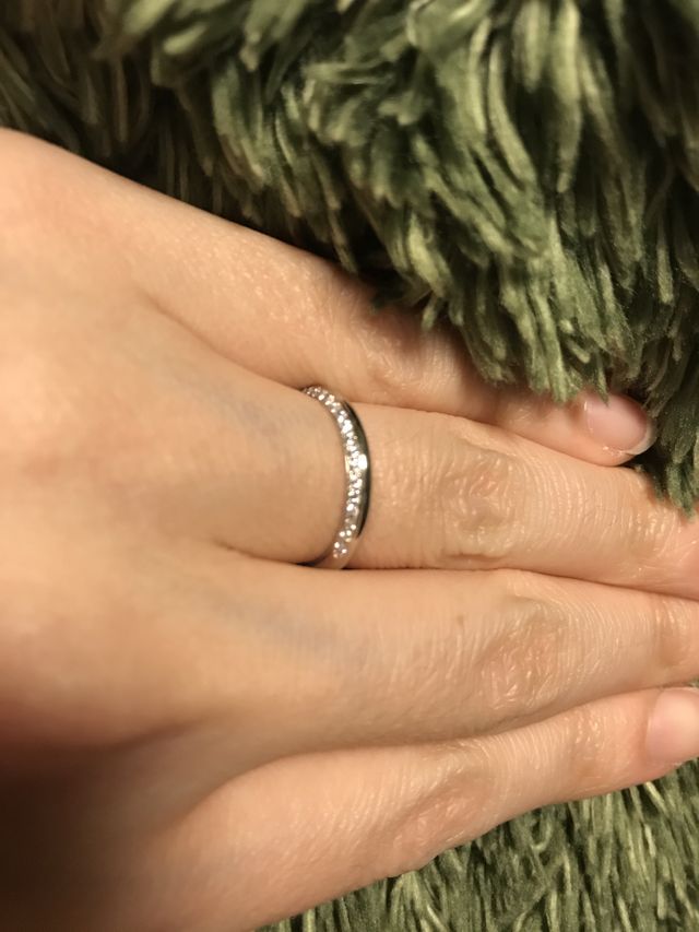 試着時は8号がキツキツだったのに、実際届いたら大きかったです