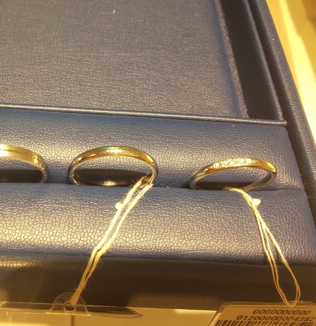 男性リングはティアオブリリーではありません