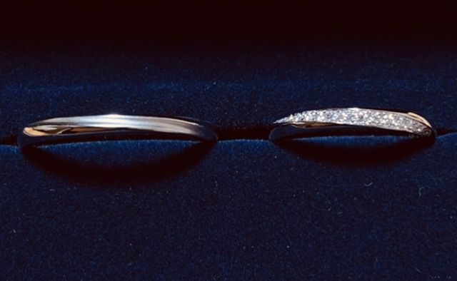 ダイヤが綺麗でした。