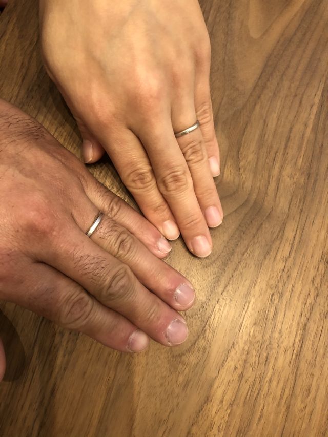 初めての指輪！