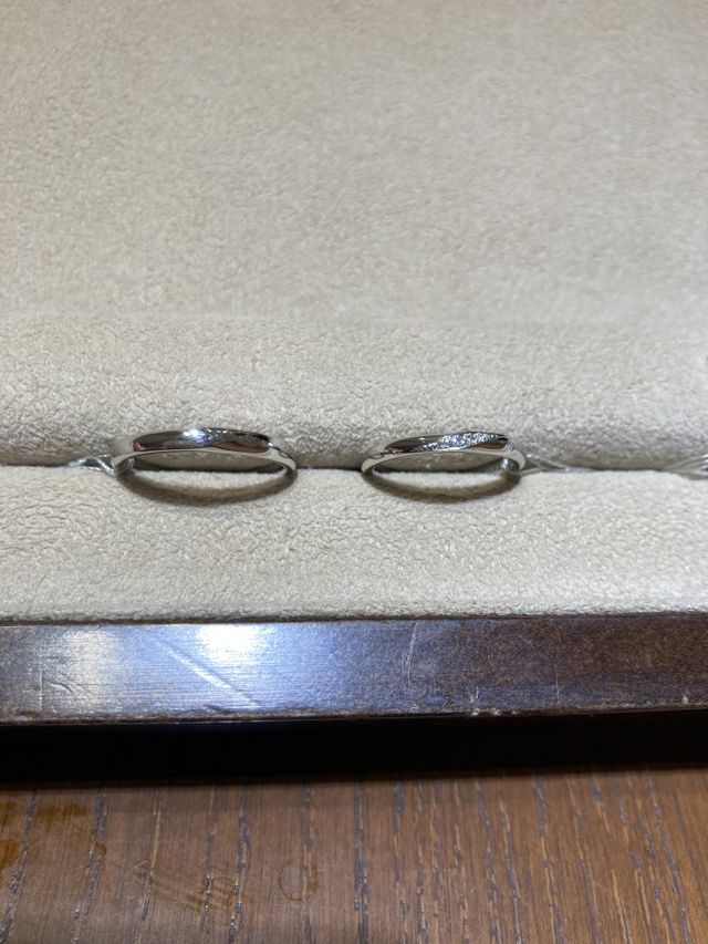 結婚指輪を購入しました。