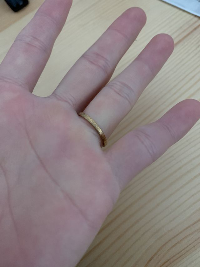 手に馴染んでいるので嫌な気持ちにならないし、ずっと付けられる