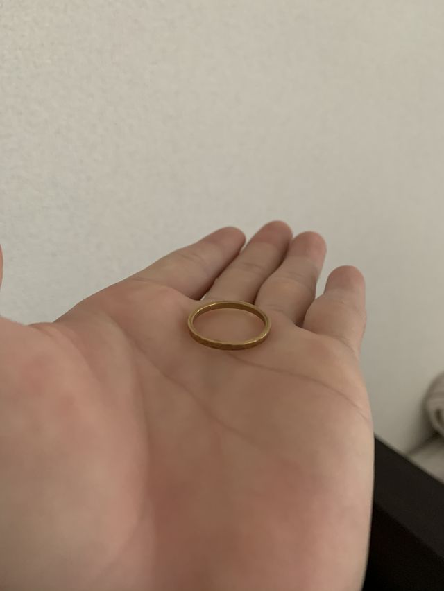 ゴールドにしているのでお洒落感を演出している。