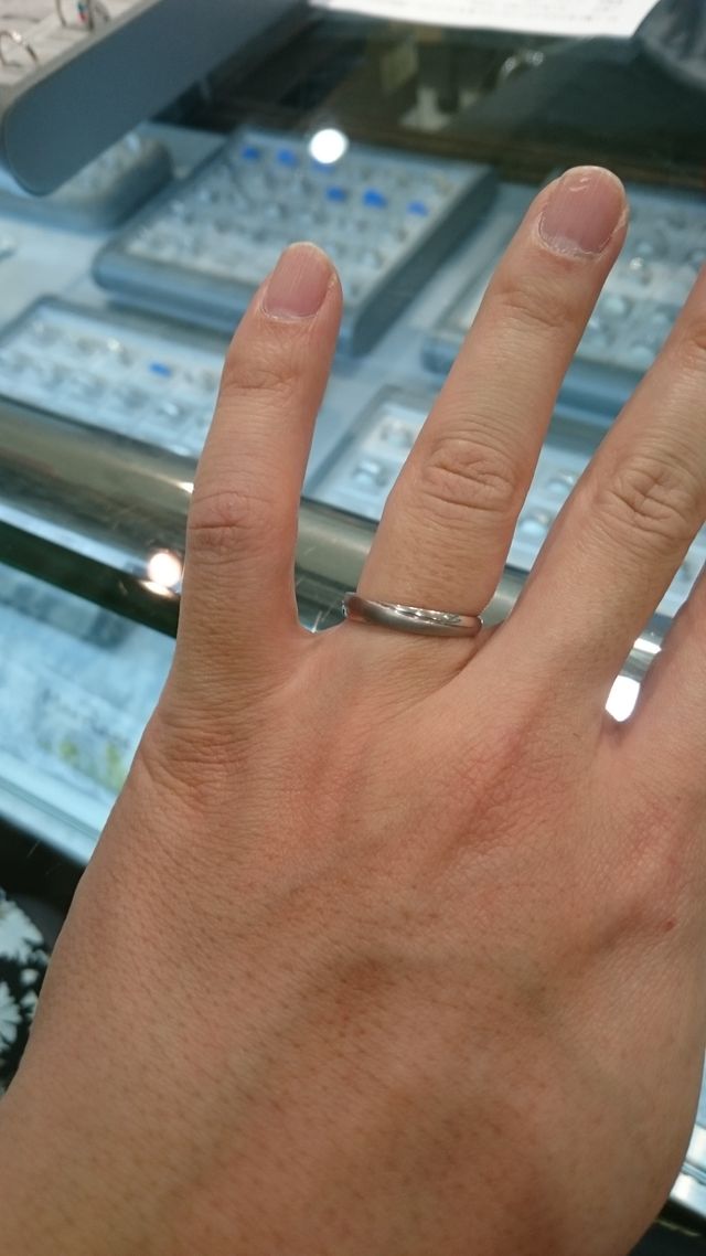 マリッジリングです！