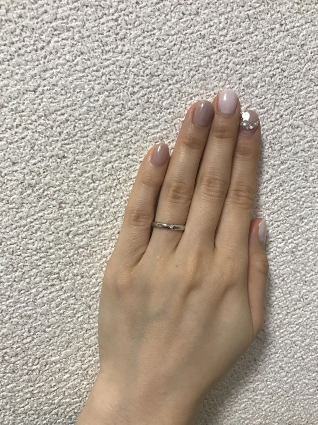 着用時の写真です。