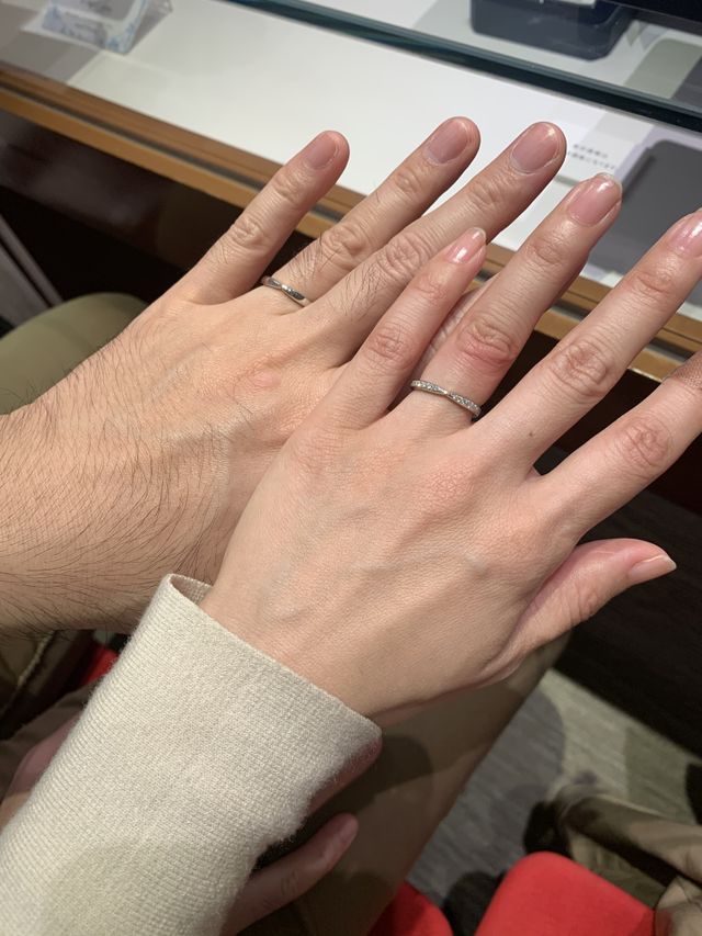 ブライダルリング専門店。安心感があります。