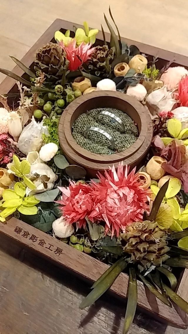 お店で記念撮影