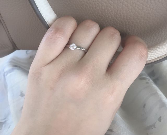 スタッフさんが丁寧に見てくださったおかげで、サイズもぴったり