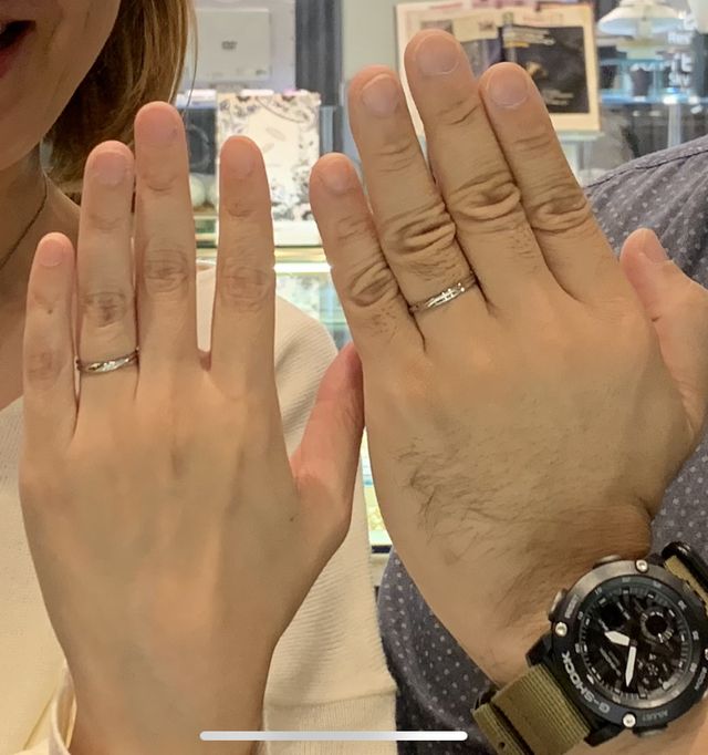 日々変化する指の太さ考慮したサイズ選びをサポート。