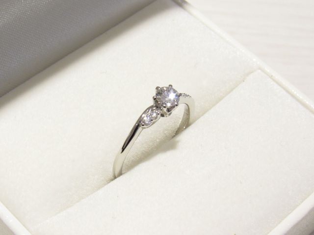 とても綺麗なIFのダイヤモンドにしていただきました！！