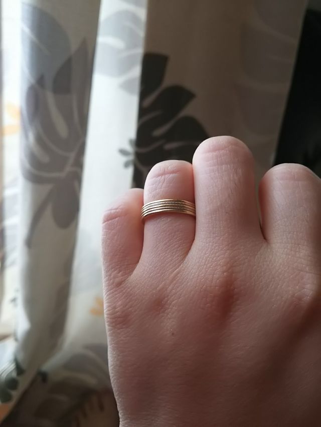 ゴールドの結婚指輪