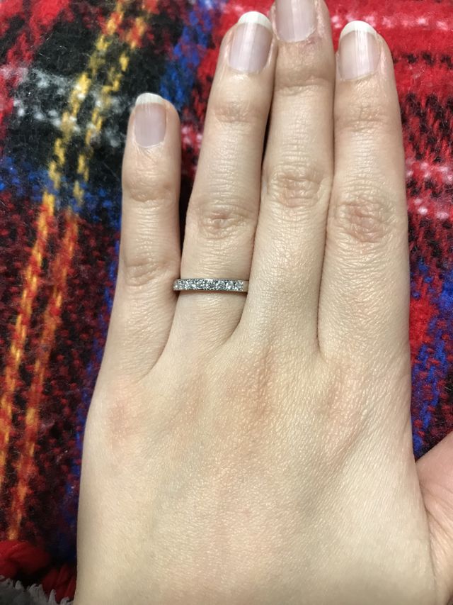 ハーフエタニティはキラッキラ！