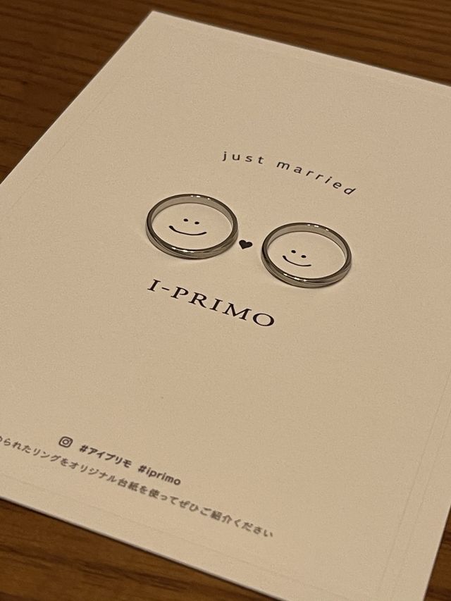 素敵な指輪でした！