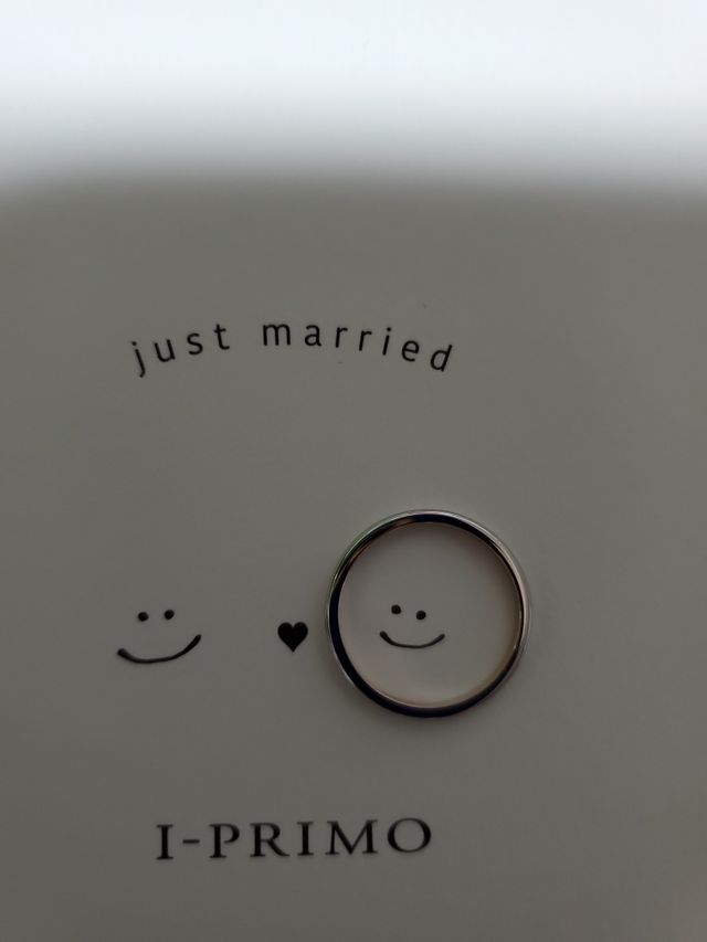 アイプリモで頂いた可愛い用紙と一緒にパシャリ！