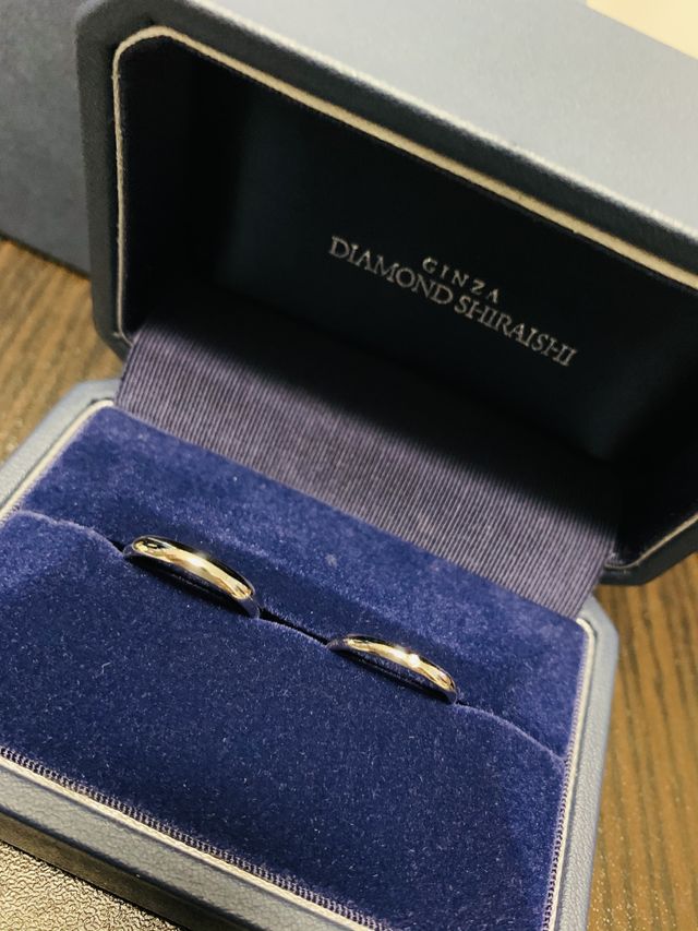 シンプルならリングにしました！