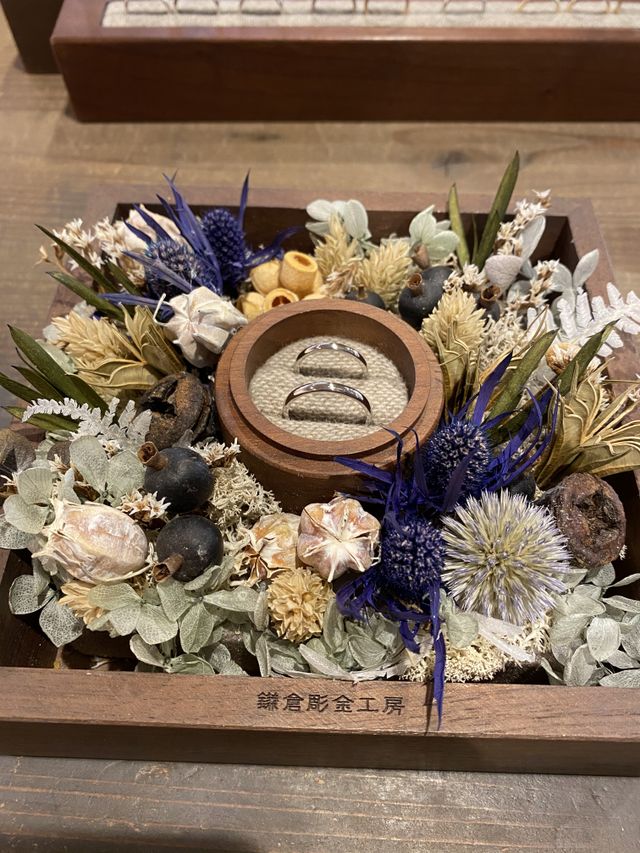 完成直後。石を入れる前の状態。