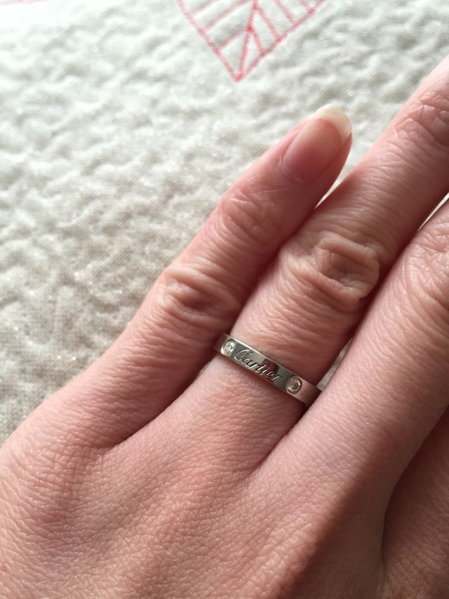 お店に入って一つ目の試着で決めました！