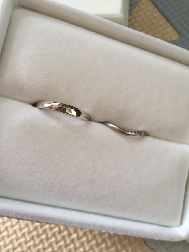 主人と私の結婚指輪