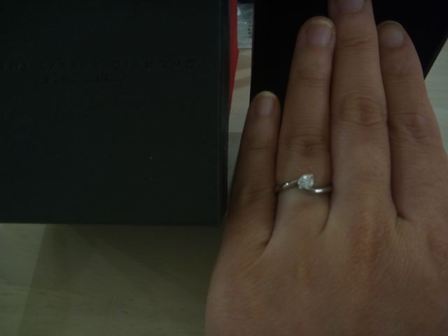 指に装着時の様子