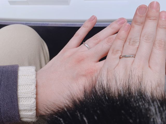 2人の着用画像です