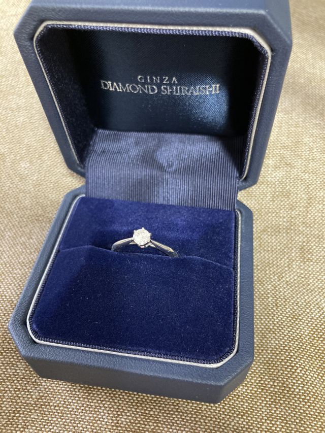 ジュエリーボックスも王道の形です