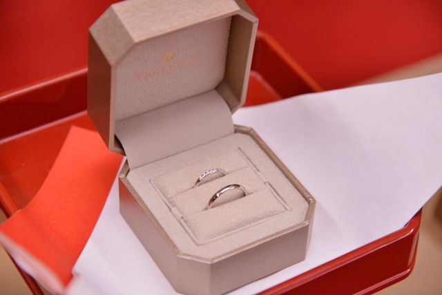 神前式では、トレセンテのボックスをそのまま使用しました