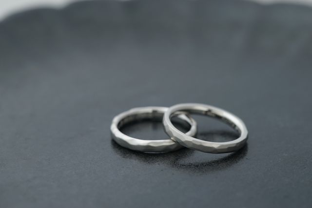 お互いのために作る指輪。嬉しかったです。