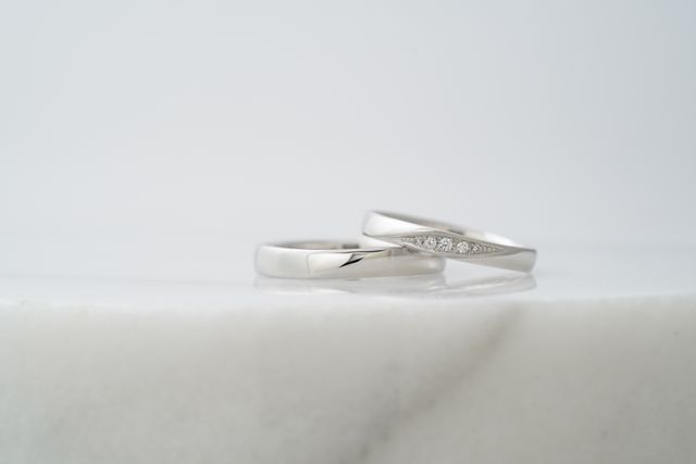 結婚指輪を作製しました。