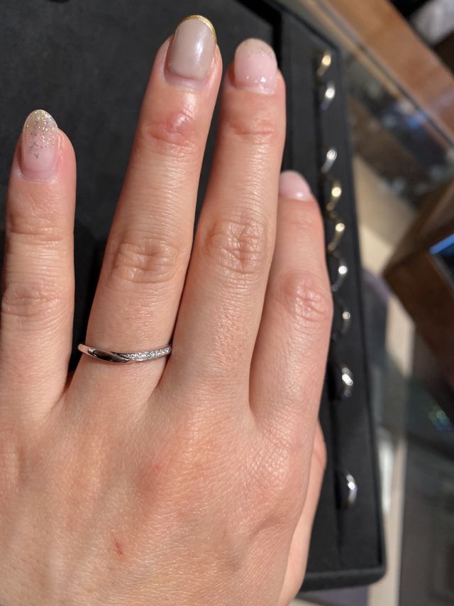 華奢で綺麗めなデザイン。せせらぎ。