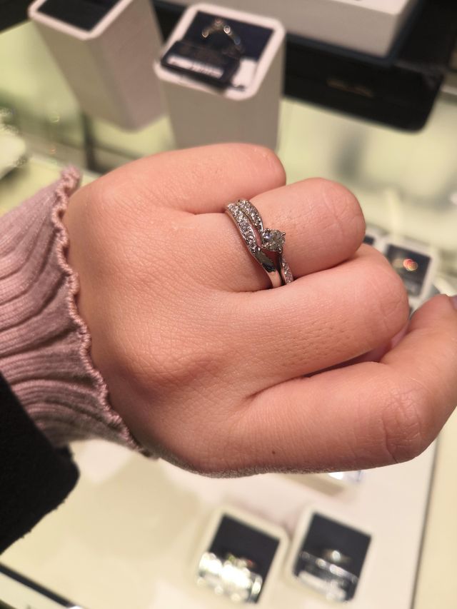 マリッジリングとの組み合わせ