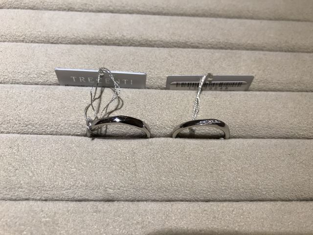 二人が最終的に選んだ指輪です。