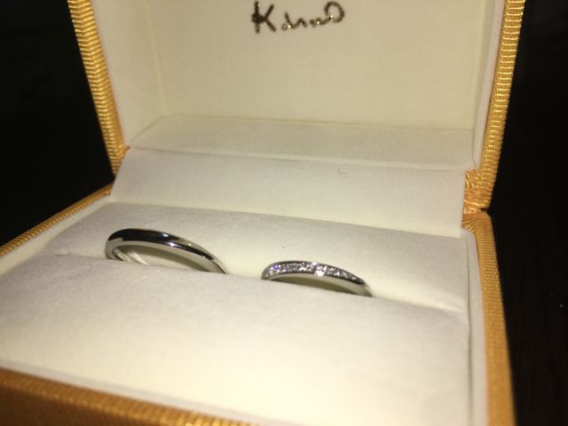 デザインが可愛い！華やかなダイヤがとても気に入っています。